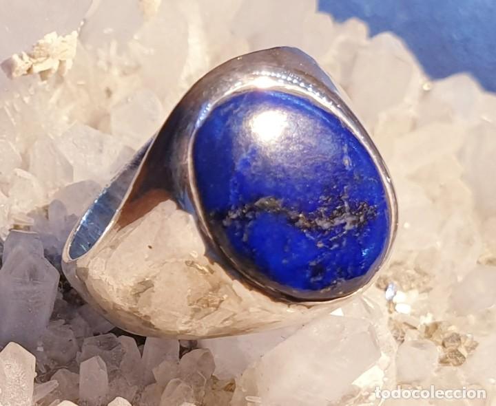 Artesan&iacute;a: Anillo Lapisl&aacute;zuli y plata 925 - Foto 5