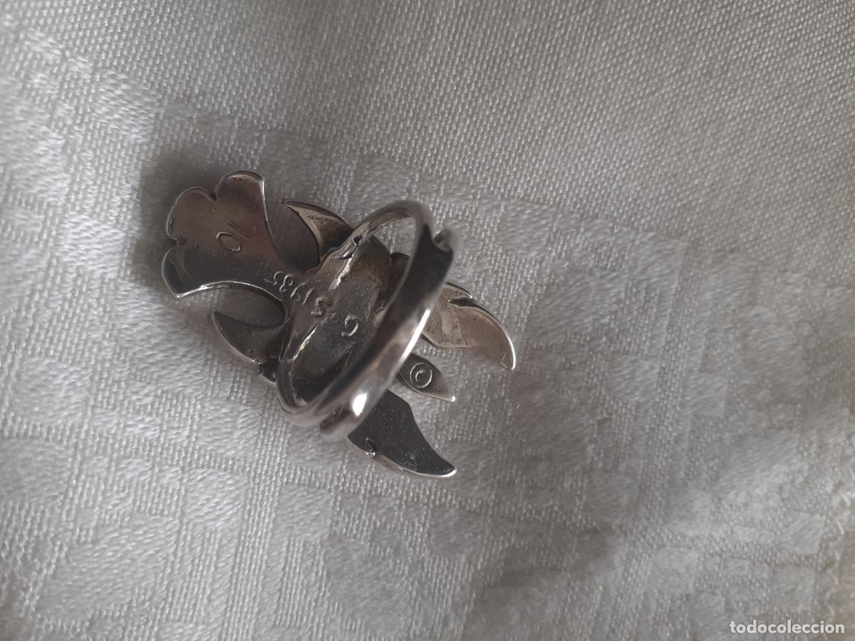 Artesan&iacute;a: Anillo Navajo plata e incrustaciones - Foto 7