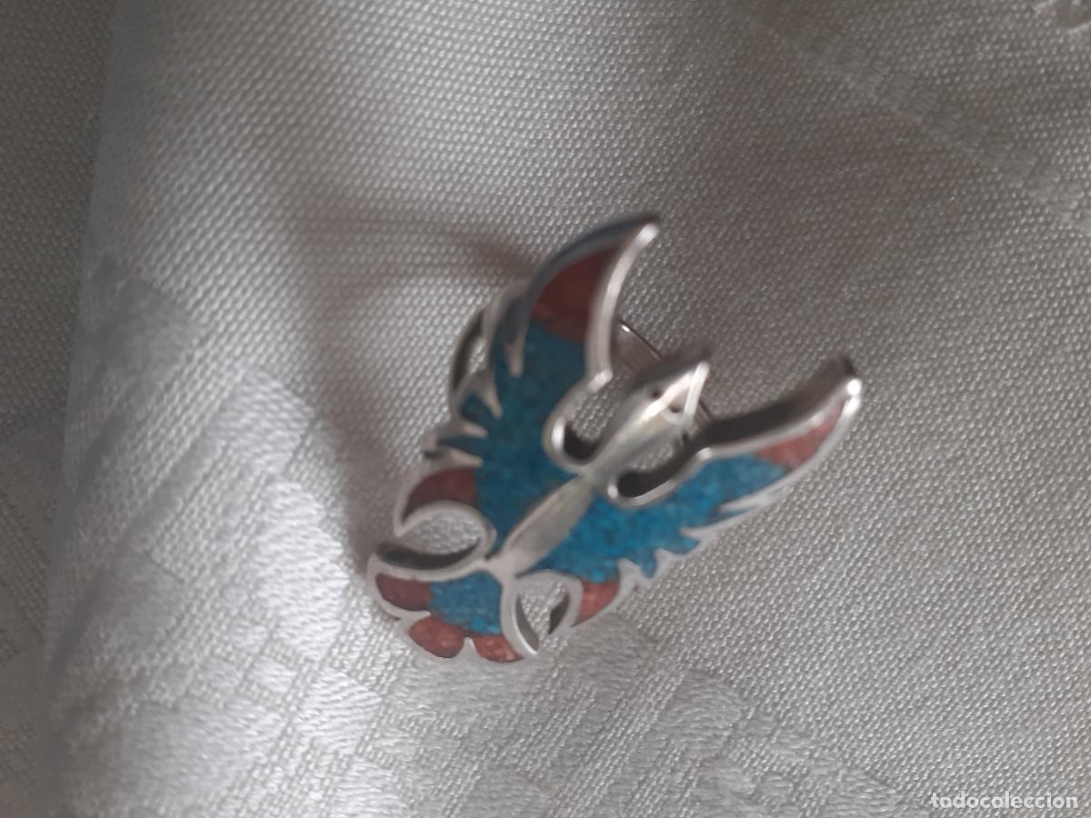 Artesan&iacute;a: Anillo Navajo plata e incrustaciones - Foto 8