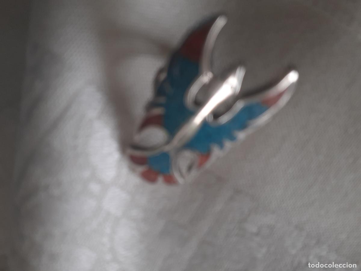 Artesan&iacute;a: Anillo Navajo plata e incrustaciones - Foto 9