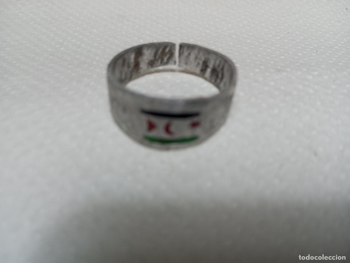 Artesan&iacute;a: anillo lat&oacute;n bandera - Foto 1
