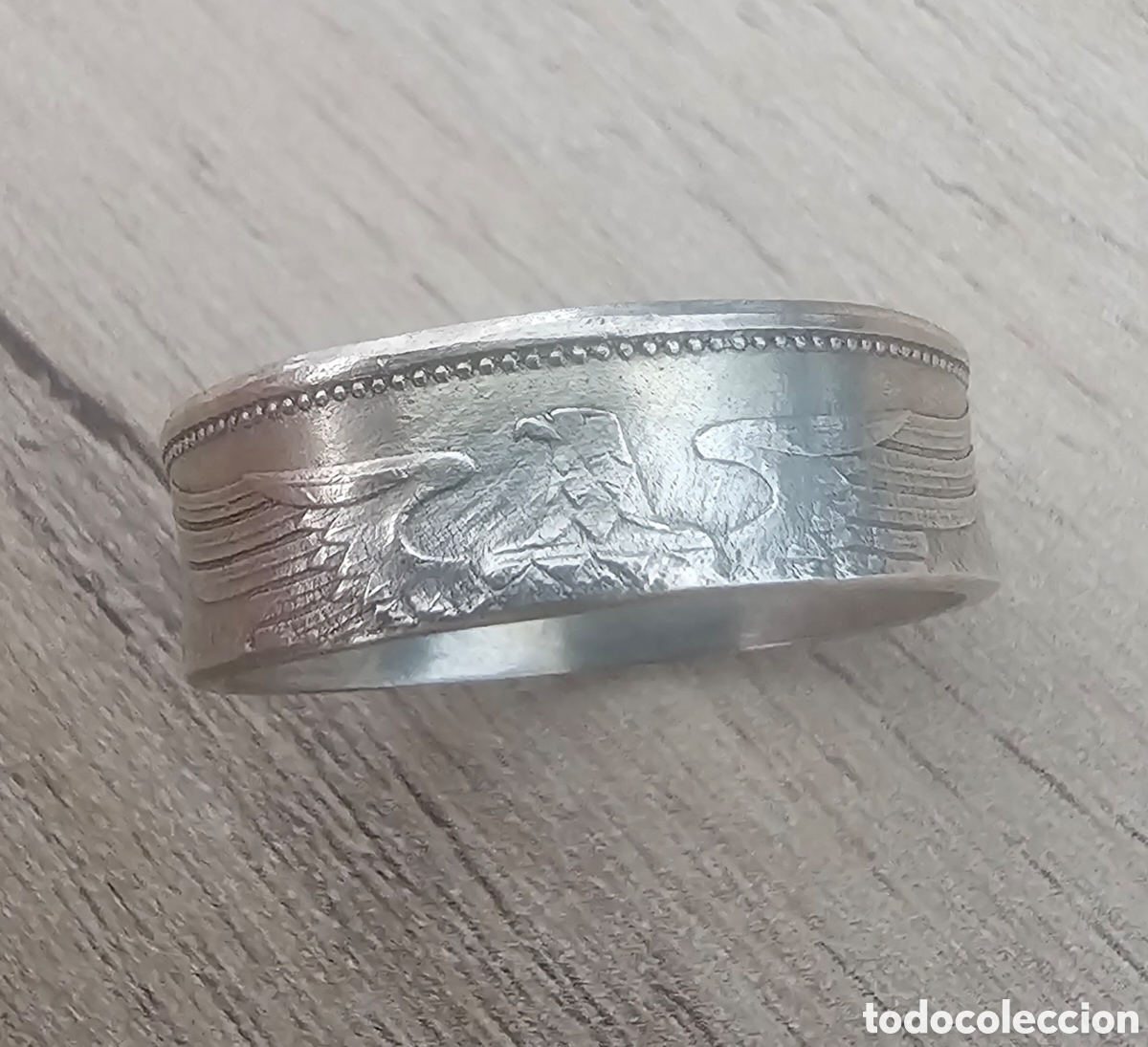 Artesan&iacute;a: Anillo de Plata 2 Reichsmark - Foto 1