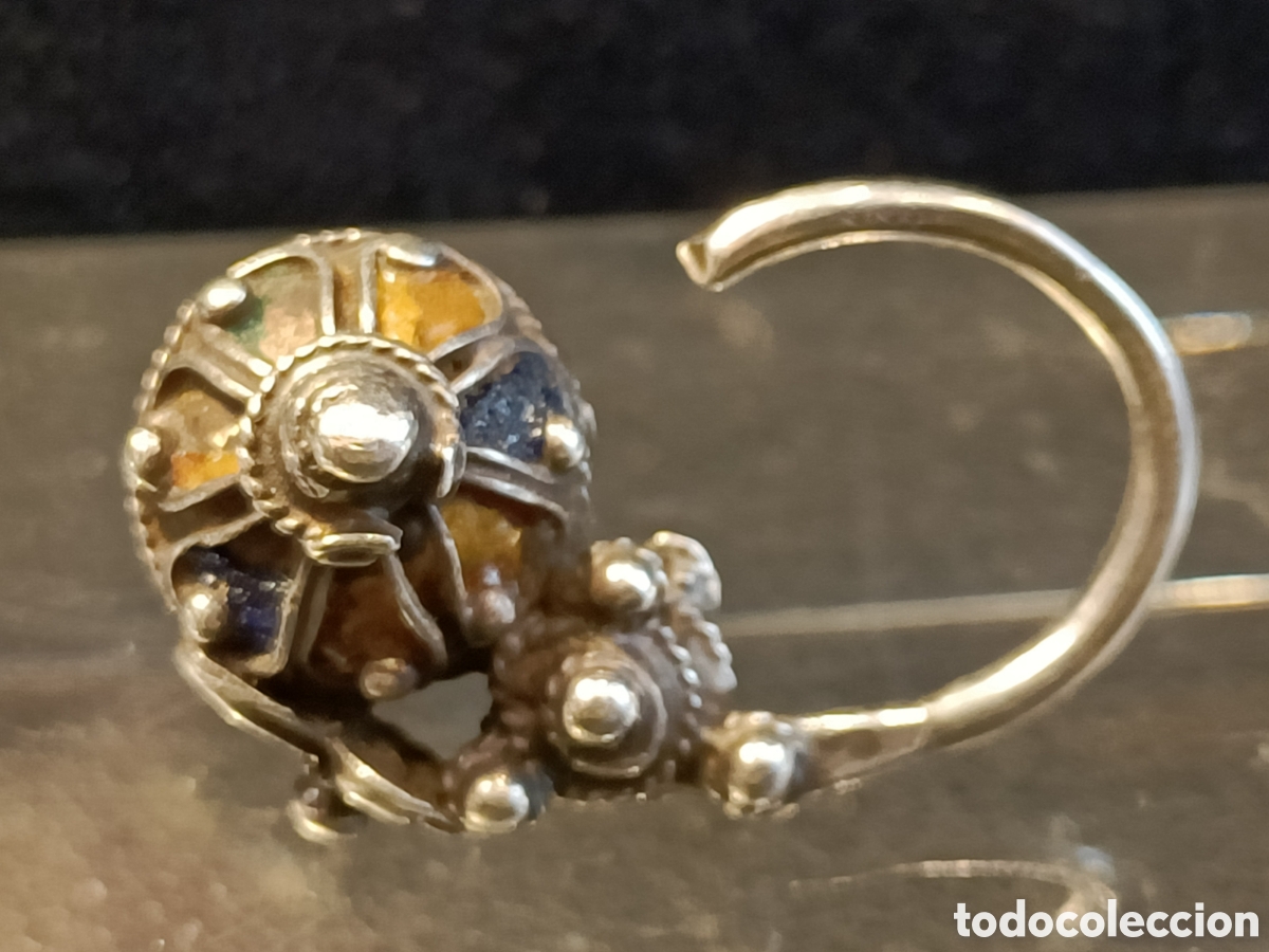 Artesan&iacute;a: Anillo, pendiente de artesan&iacute;a india. - Foto 5