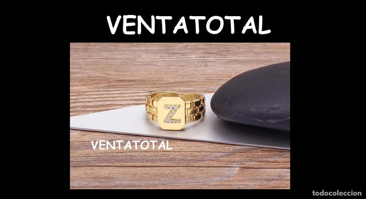 Artesan&iacute;a: ELEGANTE ANILLO CON LA INICIA Z ES DE ORO DE 22 KILATES LAMINADO LEER DENTRO DESCRIPCION ETC
