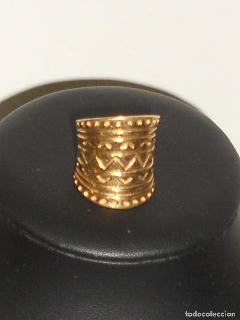 Artesan&iacute;a: ANTIGUO ANILLO ETNICO TRIBAL ANCHO