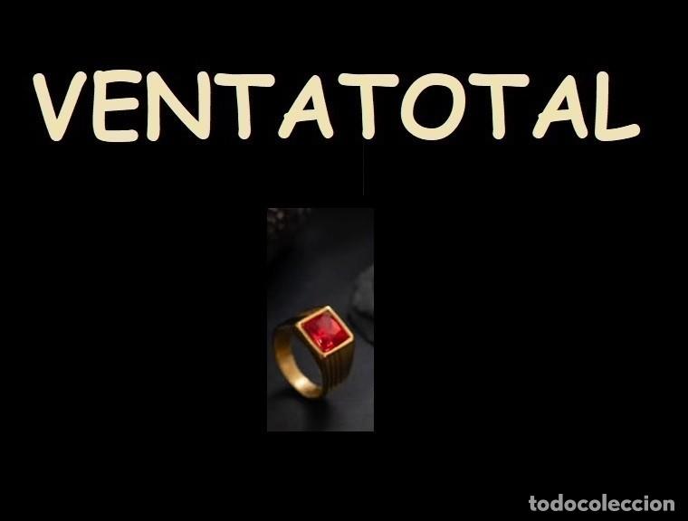 Artesan&iacute;a: ANILLO SORTIJA DE ORO TALLA 10 ES DE 22 KILATES LAMINADO CON RUBI ROJO SANGRE PESA 7 GRAMOS