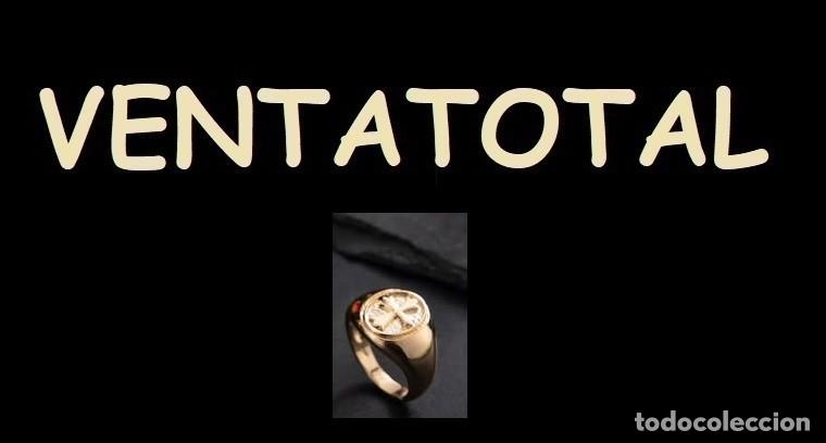 Artesan&iacute;a: ANILLO SELLO CRUZ ES DE ORO TALLA 9 ES DE 22 KILATES LAMINADO PESA 4 GRAMOS