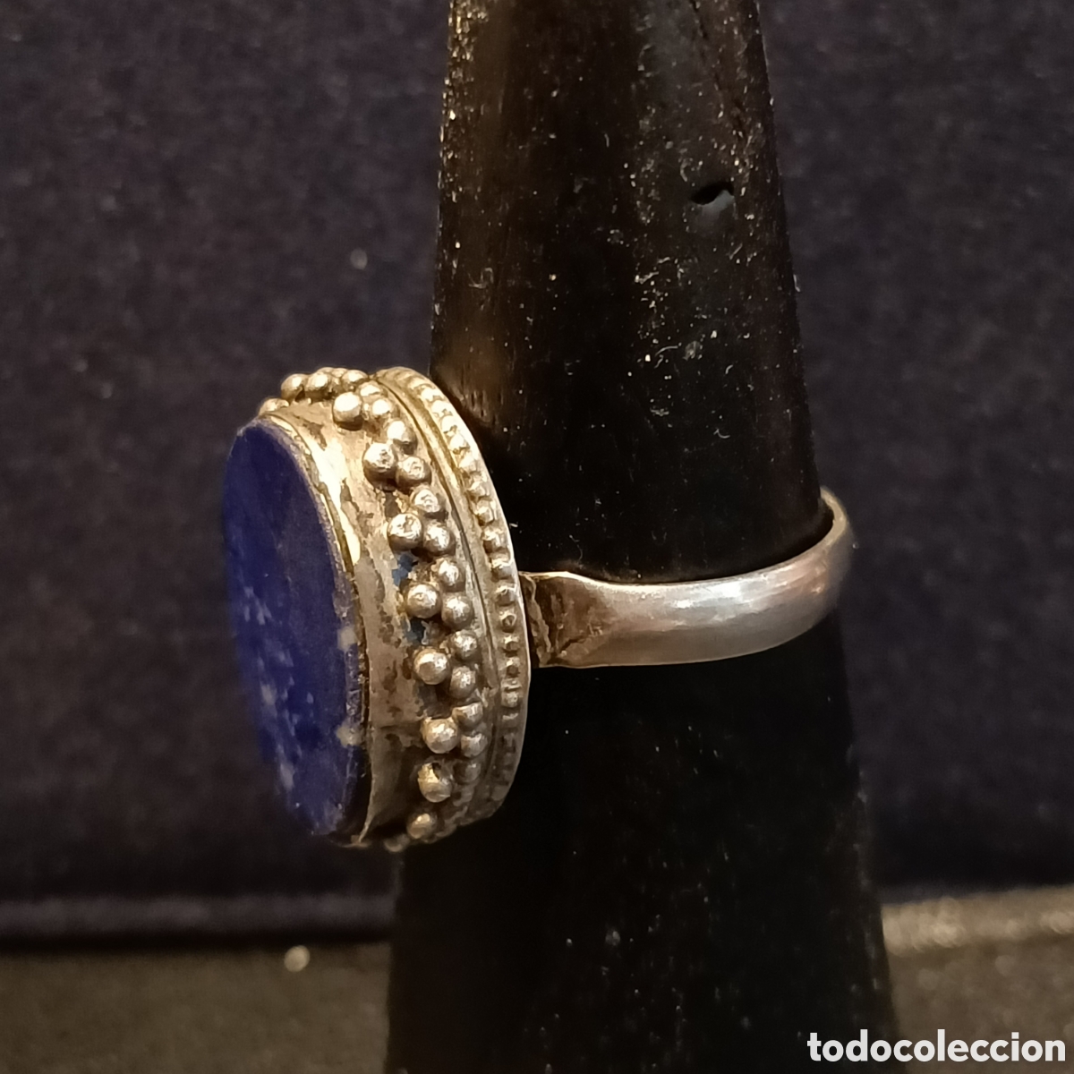 Artesan&iacute;a: Anillos de plata y lapisl&aacute;zuli. - Foto 2