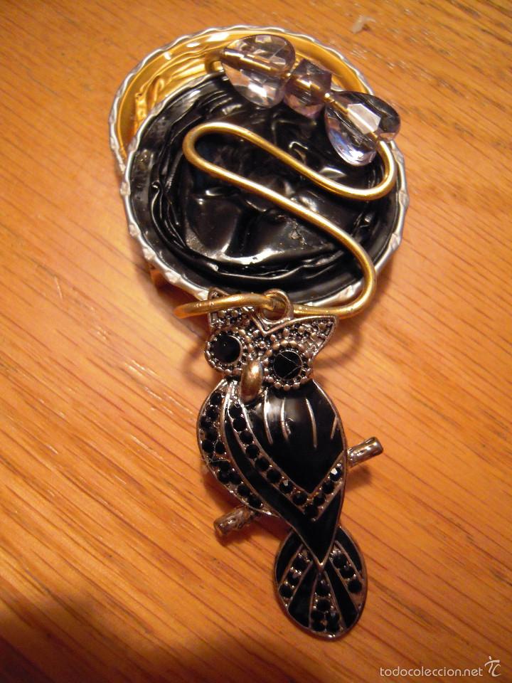 Artesan&iacute;a: Broche c&aacute;psulas y p&aacute;jaro - Foto 1