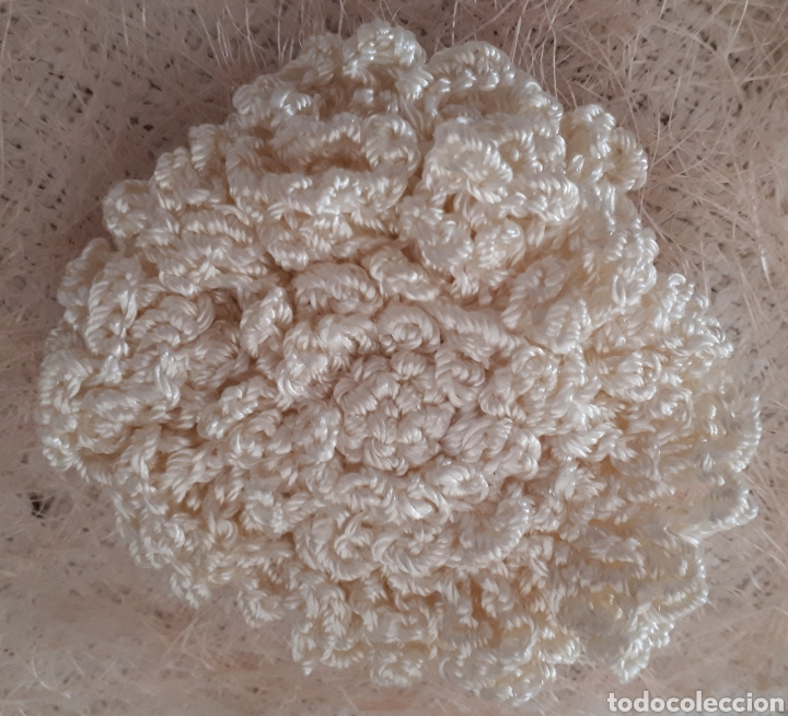 Artesan&iacute;a: Flor ganchillo broche - Foto 1