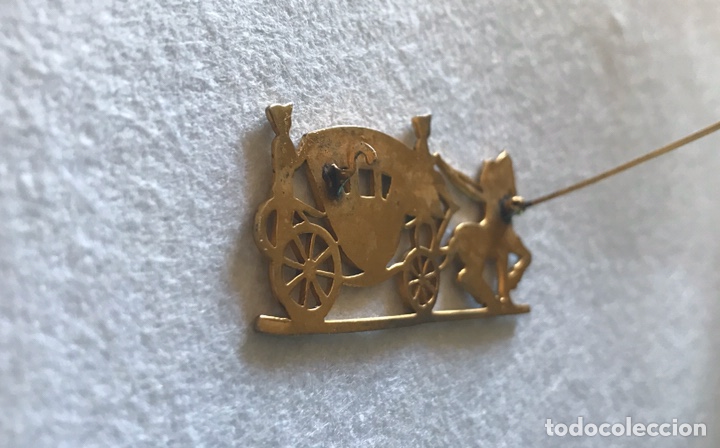 Artesan&iacute;a: ANTIGUO BROCHE CARRUAJE - Foto 2