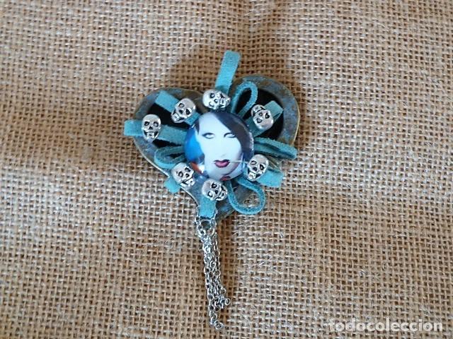 Artesan&iacute;a: Broche Marilin Manson - Foto 2