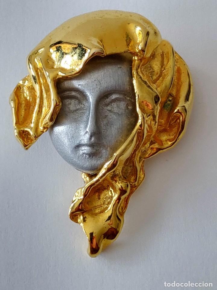 Artesan&iacute;a: Broche Cara de mujer - Foto 2