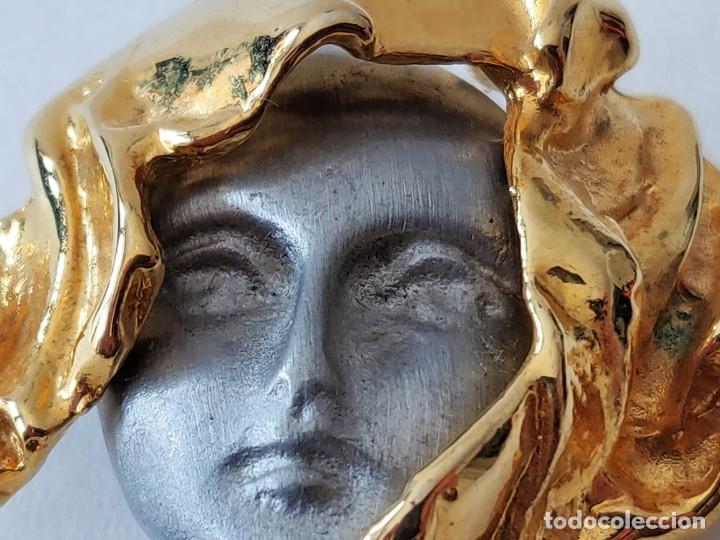 Artesan&iacute;a: Broche Cara de mujer - Foto 3