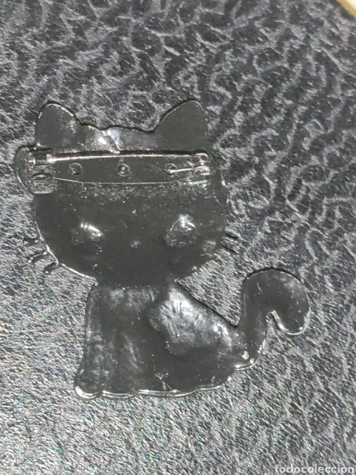 Artesan&iacute;a: Broche gato esmaltado. - Foto 4