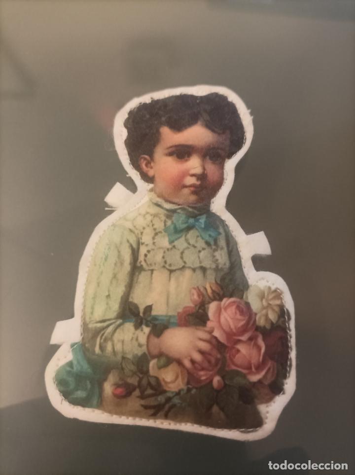 Artesan&iacute;a: BROCHE DE TELA 9 CMS - Foto 1