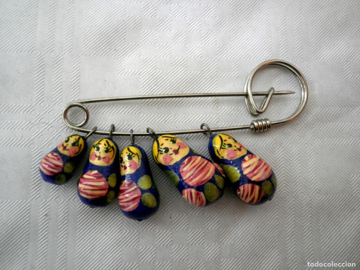 Artesan&iacute;a: Broche de matroskas - Foto 1
