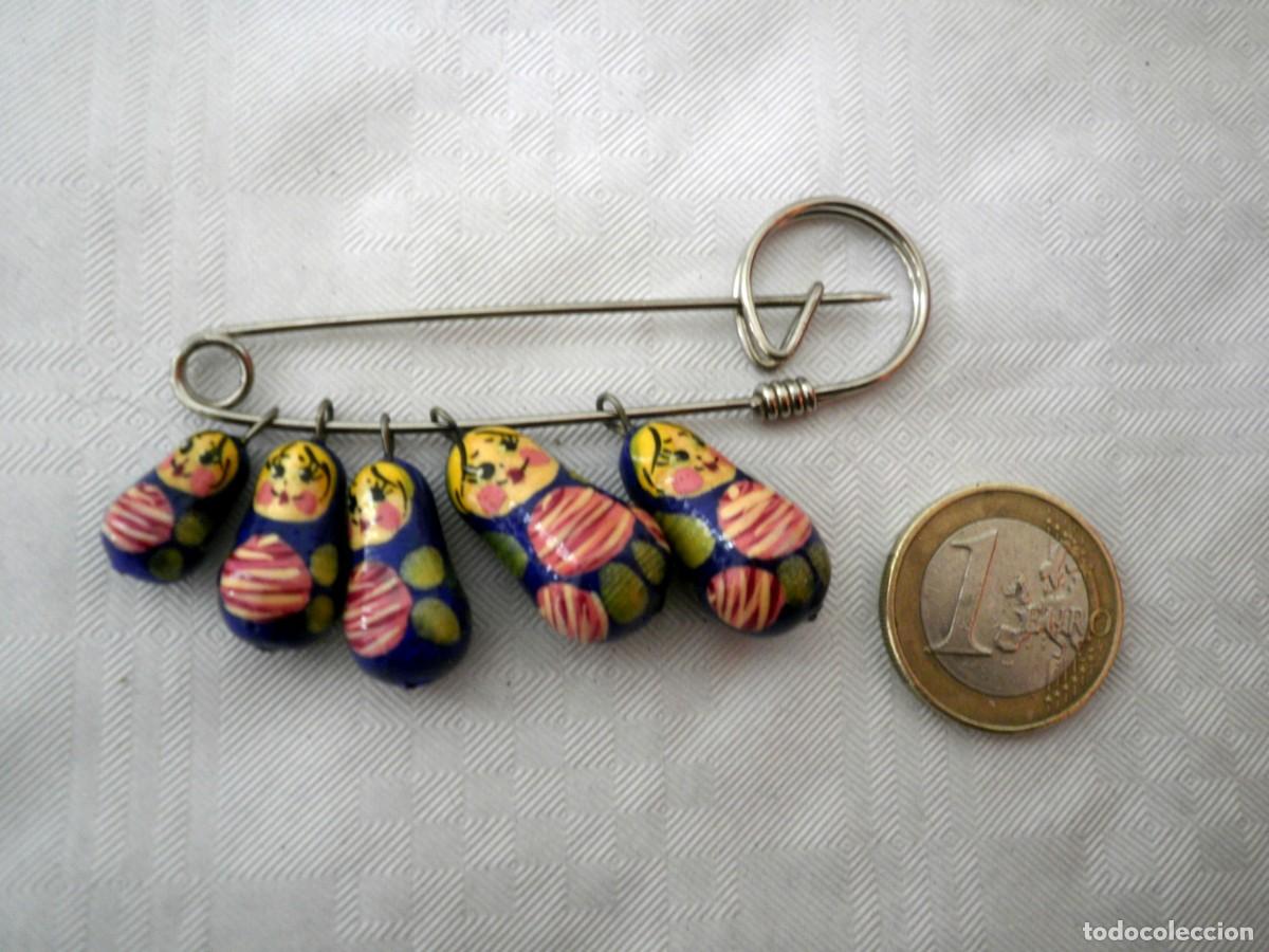 Artesan&iacute;a: Broche de matroskas - Foto 2