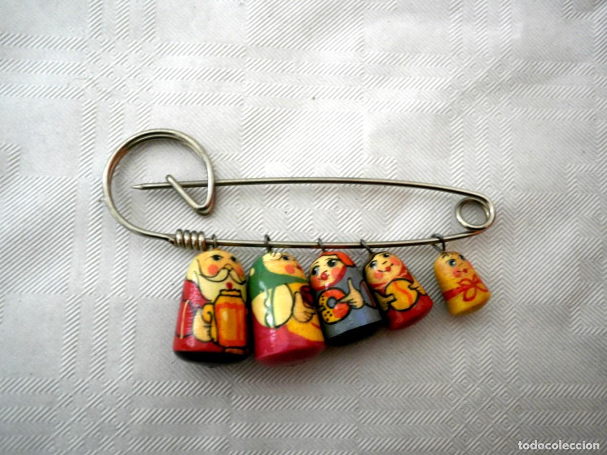 Artesan&iacute;a: Broche de matroskas - Foto 1