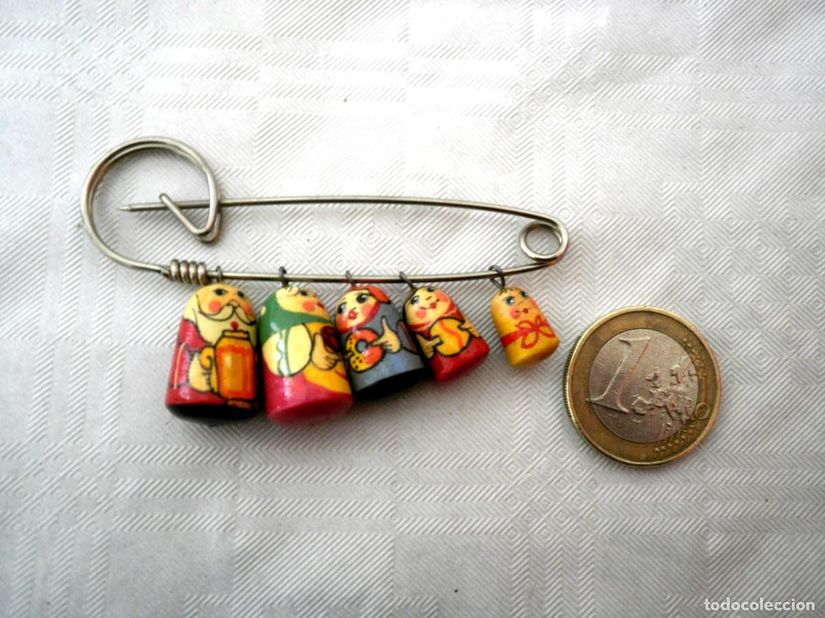 Artesan&iacute;a: Broche de matroskas - Foto 2