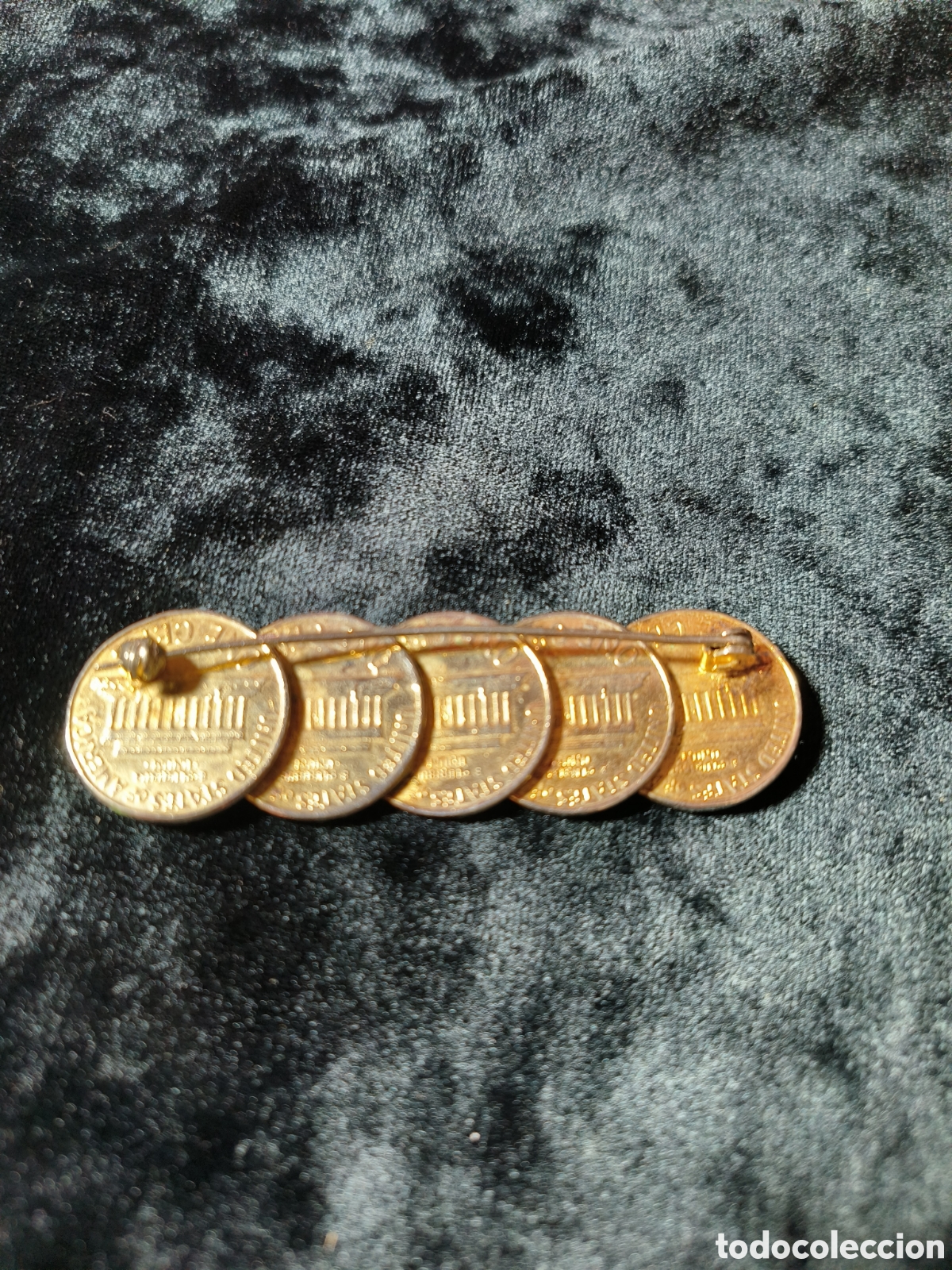 Artesan&iacute;a: Broche monedas a&ntilde;os 60 - Foto 2