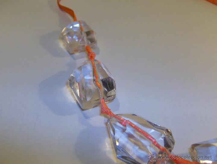 Artesan&iacute;a: COLLAR CON ADORNOS TRANSPARENTES - Foto 3