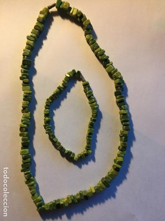 Artesan&iacute;a: Conjunto de collar y pulsera de Hueso - Foto 1