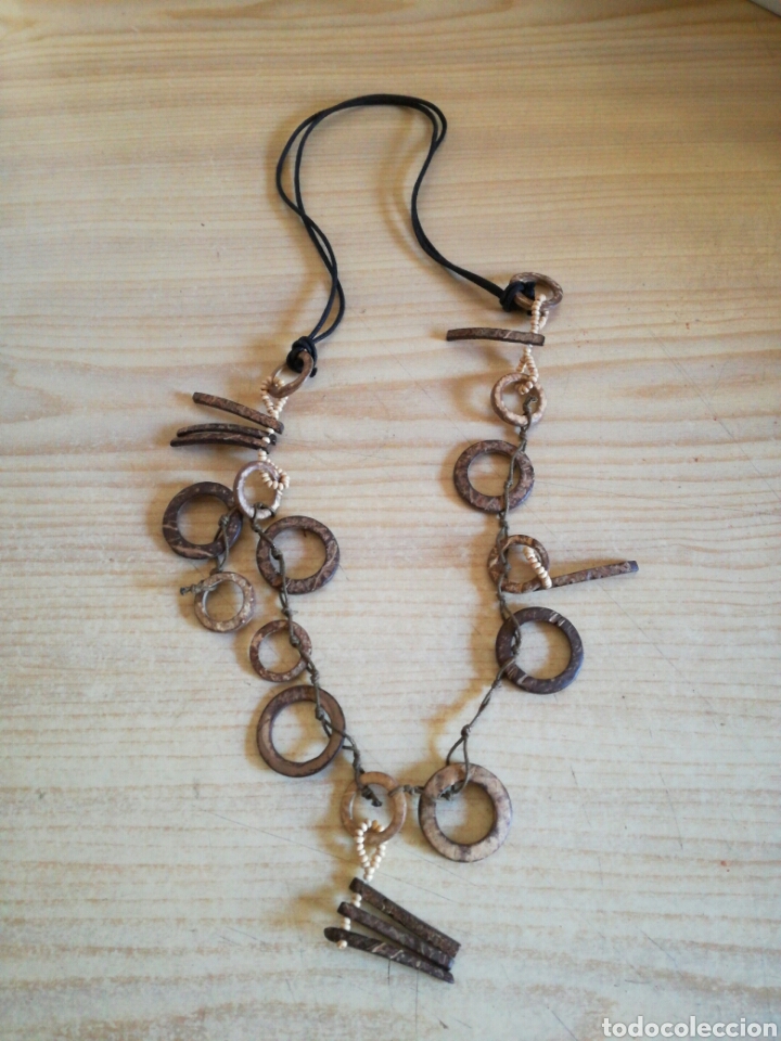 Artesan&iacute;a: Collar etnico madera - Foto 1