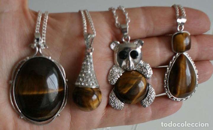 Artesan&iacute;a: LOTE DE 4 COLLARES. NUEVOS - Foto 3