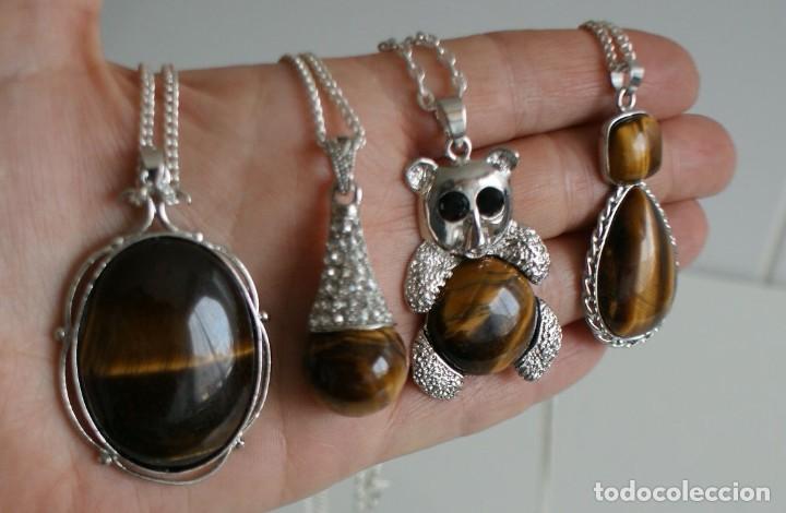 Artesan&iacute;a: LOTE DE 4 COLLARES. NUEVOS - Foto 4