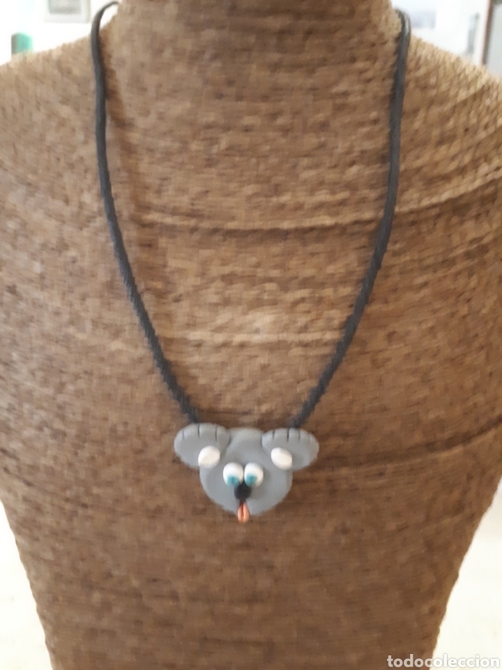 Artesan&iacute;a: Collar koala arcilla polim&eacute;rica - Foto 1