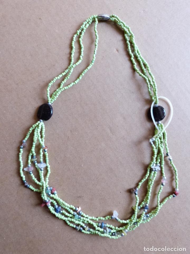 Artesan&iacute;a: Collar de cuentas verde claro - Foto 1