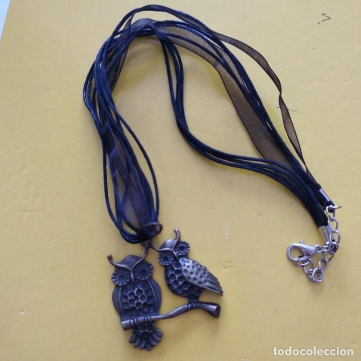Artesan&iacute;a: Collar pareja de buhos - Foto 2