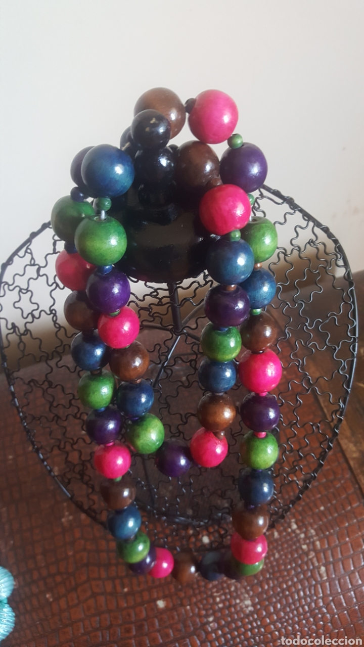 Artesan&iacute;a: Collar de madera vintage - Foto 1