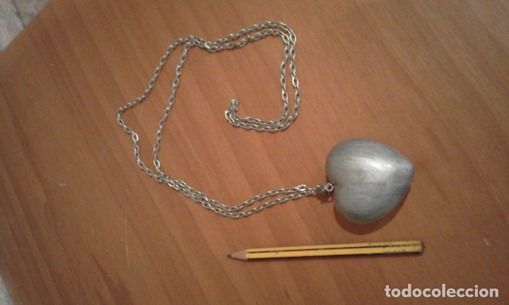 Artesan&iacute;a: colgante corazon con cadena - Foto 3