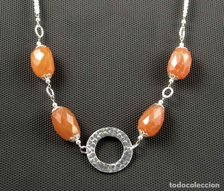 Artesan&iacute;a: Collar de Cornalina y Plata - Foto 1