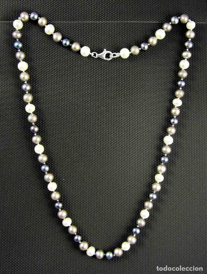 Artesan&iacute;a: Collar de perlas cultivadas. - Foto 2