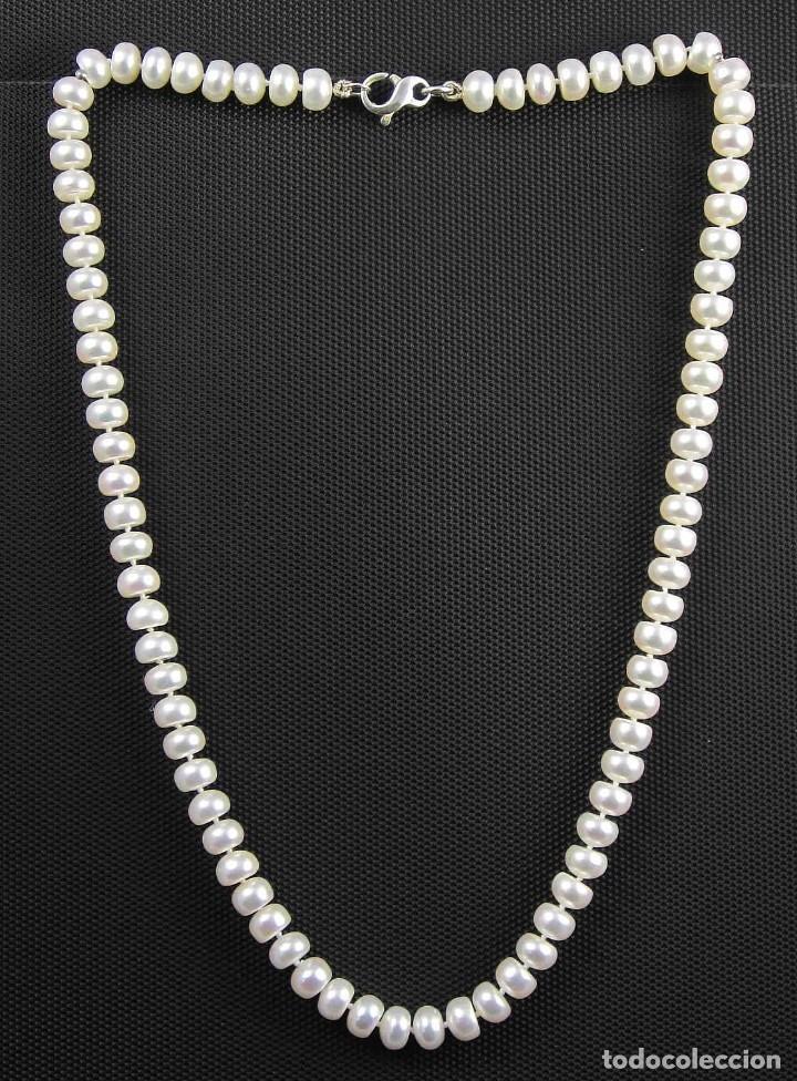 Artesan&iacute;a: Collar de perlas cultivadas. - Foto 2