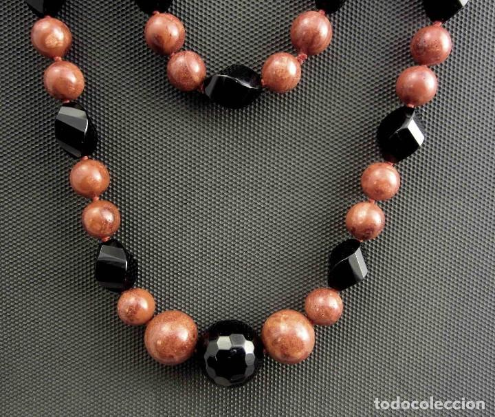 Artesan&iacute;a: Collar de Onix y Coral esponja - Foto 1