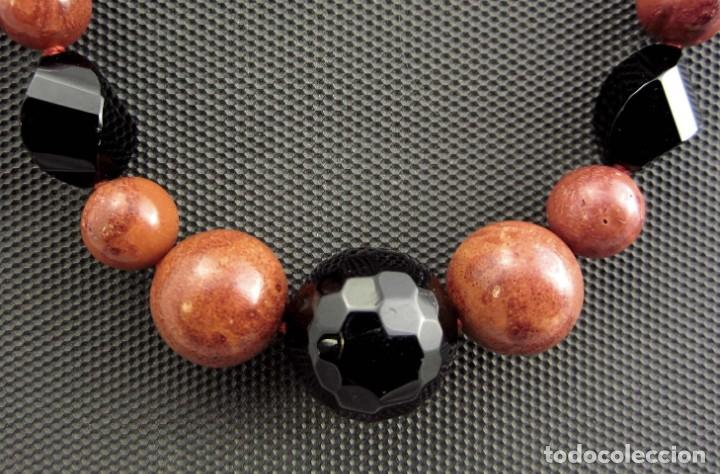 Artesan&iacute;a: Collar de Onix y Coral esponja - Foto 2