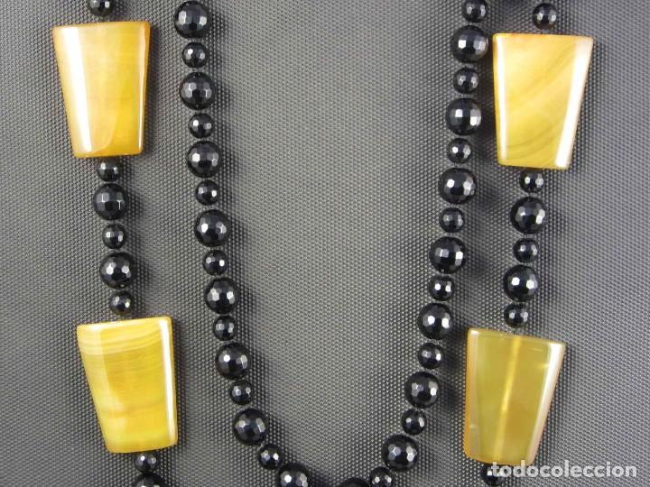Artesan&iacute;a: Collar de Onix y &Aacute;gatas - Foto 1