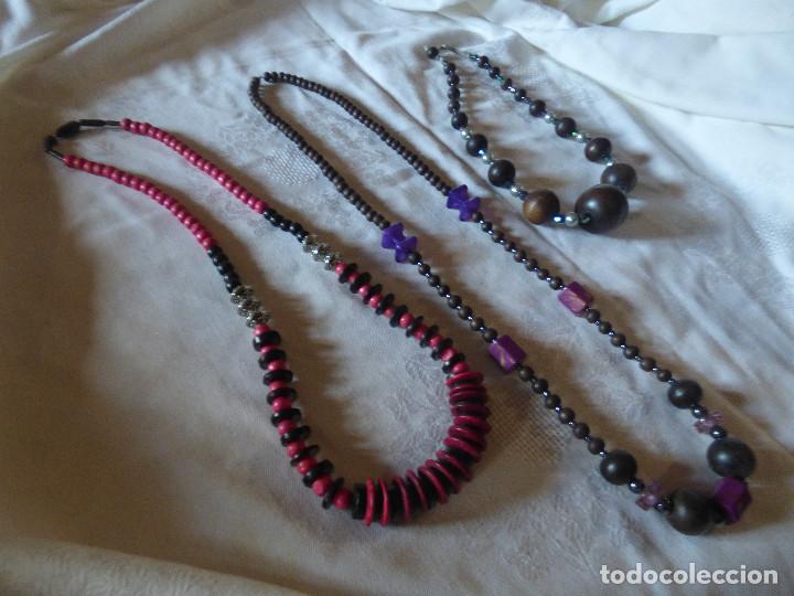 Artesan&iacute;a: Collares de madera. - Foto 1