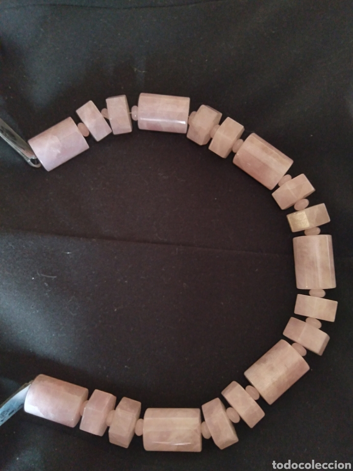 Artesan&iacute;a: collar cuarzo rosa - Foto 2