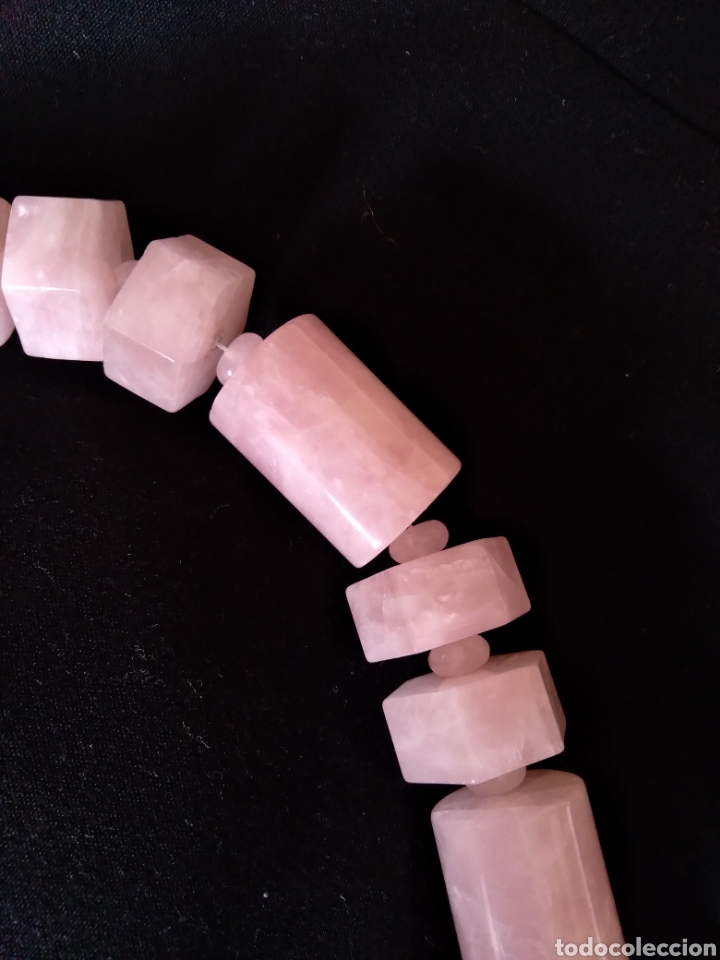 Artesan&iacute;a: collar cuarzo rosa - Foto 3