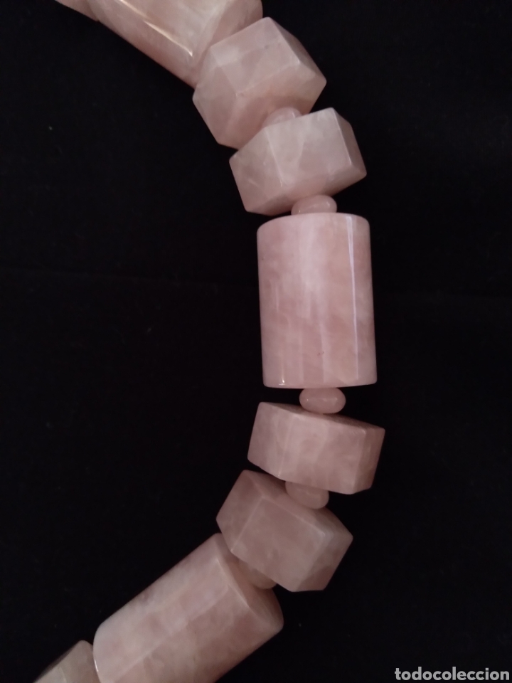 Artesan&iacute;a: collar cuarzo rosa - Foto 4