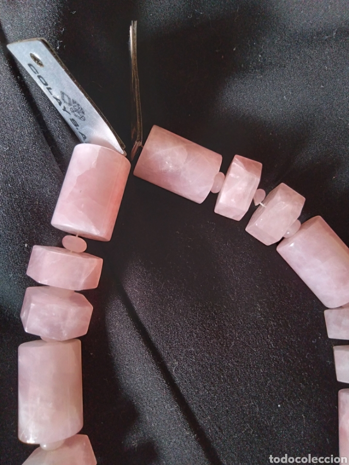 Artesan&iacute;a: collar cuarzo rosa - Foto 5
