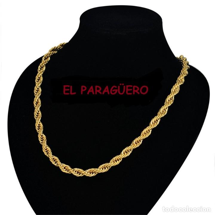 yermo Año Nuevo Lunar viva cordon rizado de oro amarillo de 24 kilates lam - Buy Handcrafted necklaces  on todocoleccion