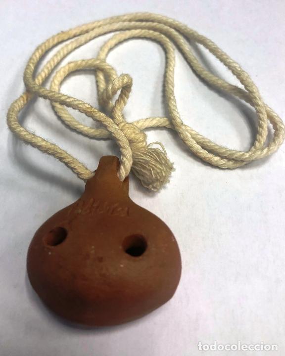 Artesan&iacute;a: Collar con silvato de barro - Foto 2