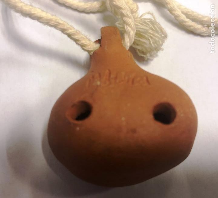 Artesan&iacute;a: Collar con silvato de barro - Foto 3