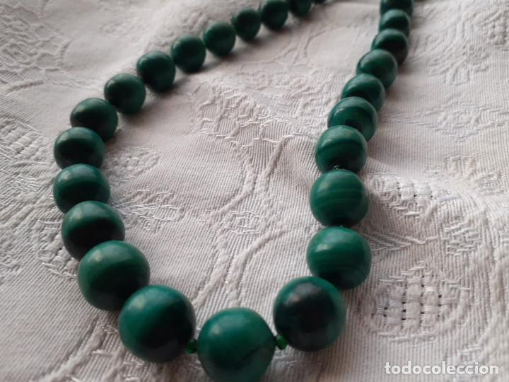 Artesan&iacute;a: Collar malaquita - Foto 1